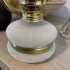 Lampa cu gaz lampant Vivatechnix Classic TR-1002A, rezervor sticla cu catifea, oglinda metal, Bej [7]