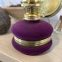 Lampa cu gaz lampant Vivatechnix Classic TR-1002M, rezervor sticla cu catifea, oglinda metal, Mov [7]
