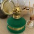 Lampa cu gaz lampant Vivatechnix Classic TR-1002V, rezervor sticla cu catifea, oglinda metal, Verde [3]