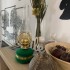 Lampa cu gaz lampant Vivatechnix Classic TR-1002V, rezervor sticla cu catifea, oglinda metal, Verde [6]