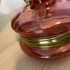 Lampa cu gaz lampant Vivatechnix Classic TR-1003R, rezervor sticla, oglinda metal, Roz [2]