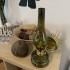 Lampa cu gaz lampant Vivatechnix Colour TR-1004V, rezervor sticla, oglinda metal, Verde [3]