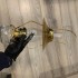 Lampa cu gaz lampant Vivatechnix Hat TR-1006, sticla si oglinda palarie metal [2]