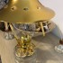 Lampa cu gaz lampant Vivatechnix Hat TR-1006, sticla si oglinda palarie metal [7]