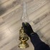 Lampa cu gaz lampant Vivatechnix Oriental TR-1007, sticla si metal [6]