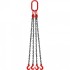 Lant ridicare greutati cu 4 brate, Capacitate 5 tone, Lungime 1.5 m, G80 Mn [4]