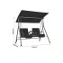 Leagan otel 2 persoane, Masuta rotativa, Negru, cutie depozitare, 1740Ã—1095Ã—1550 mm, max 200 kg [6]