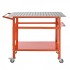 Masa de sudura mobila, 1016 x 609.6 x 914.4 mm, Capacitate 400 kg, 216 gauri, 11 carlige, spatiu depozitare, 4 x roti [2]