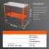 Masa pentru sudura mobila, 91.4 x 45.7 cm, Capacitate 550 kg, 4 x roti blocabile, Otel carbon [5]