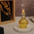 Mini Lampa cu gaz Vivatechnix Kutulu TR-1012G, inaltime 20 cm, galben, abajur de sticla [2]
