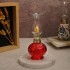 Mini Lampa cu gaz Vivatechnix Kutulu TR-1012R, inaltime 20 cm, rosu, abajur de sticla [2]
