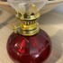 Mini Lampa cu gaz Vivatechnix Kutulu TR-1012R, inaltime 20 cm, rosu, abajur de sticla [6]