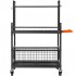 Organizator scule si unelte pentru gradina/garaj, Otel, 4 x roti, 652 x 403 x 990 mm [2]