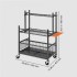 Organizator scule si unelte pentru gradina/garaj, Otel, 4 x roti, 652 x 403 x 990 mm [5]