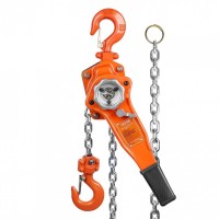 Palan manual cu parghie si lant 6000 kg, Clichet, Inaltime de ridicare 2.8 m, Forta tragere 340 N