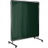 Perdea sudura impotriva scanteilor Vevor 183x183 cm, cadru otel, 4 roti, Verde [2]
