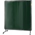 Perdea sudura impotriva scanteilor Vevor 183x183 cm, cadru otel, 4 roti, Verde [3]