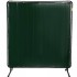 Perdea sudura impotriva scanteilor Vevor 183x183 cm, cadru otel, 4 roti, Verde [4]