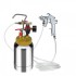 Pistol de vopsit cu rezervor sub presiune, Capacitate 2 l, 3.1 Bar, Duza 1.8 mm, Manometru [2]