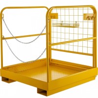 Platforma de siguranta pentru stivuitor, Vivatechnix max 499 kg, Pliabila, Otel Platforma de siguranta pentru stivuitor, Vivatechnix max 499 kg, Pliabila, Otel