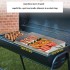 Plita inox pentru gratar pe carbuni, gaz sau electric, Vivatechnix Plancha Inox, 91 x 56 x 6 cm [4]