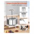 Presa manuala pentru struguri si fructe moi, Capacitate 12 l, Inox, 370x355x665 mm [6]