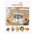 Presa manuala pentru struguri si fructe moi, Capacitate 12 l, Inox, 370x355x665 mm [8]