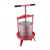 Presa manuala pentru struguri si fructe moi, Capacitate 14 l, Inox/Fonta, 405x975 mm Presa manuala pentru struguri si fructe moi, Capacitate 14 l, Inox/Fonta, 405x975 mm