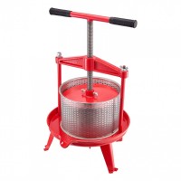 Presa manuala pentru struguri si fructe moi, Capacitate 9 l, Inox/Fonta, 405x705 mm Presa manuala pentru struguri si fructe moi, Capacitate 9 l, Inox/Fonta, 405x705 mm