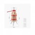 Presa mica pentru struguri si fructe moi, Capacitate 6 l, Otel/Lemn fag, 430x290x575 mm [4]