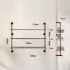 Raft metalic cu 3 x polite incluse din lemn, Vivatechnix Industrial, 1230 x 255 x 1075 mm [5]