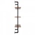 Raft metalic cu 3 x polite incluse din lemn, Vivatechnix Industrial, 830 x 205 x 960 mm [6]