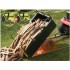 Remorca basculabila Vivatechnix, Capacitate 340 Kg, 200 x 66 x 76 cm, Otel, compatibila cu tractorase de gazon, ATV-uri [7]