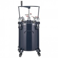 Rezervor de vopsit sub presiune, Capacitate 30 l, 4.8 Bar, Manometru, fara pistol, Agitator manual Rezervor de vopsit sub presiune, Capacitate 30 l, 4.8 Bar, Manometru, fara pistol, Agitator manual