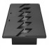 Arzator incastrabil, Bioetanol, 375 x 155 x 77 mm, Otel, Negru, pentru Interior/Exterior [5]