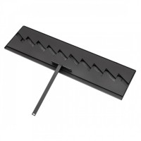 Arzator incastrabil, Bioetanol, 487 x 151 x 75 mm, Otel, Negru, pentru Interior/Exterior Arzator incastrabil, Bioetanol, 487 x 151 x 75 mm, Otel, Negru, pentru Interior/Exterior