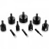 Set 10 carote diamantate pentru gresie, marmura, 6/10/12/20/25/30/35/40/45/50 mm, umed sau uscat, cutie depozitare [3]