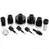 Set 11 carote diamantate pentru gresie, marmura, 6/8/10/25/35/38/50/65 mm, umed sau uscat, cutie depozitare [4]