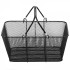 Set 12 cosuri de cumparaturi, Vivatechnix Metal, capacitate 20 kg, Negru, 41 x 31 x 18 cm  [2]