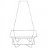 Set 12 cosuri de cumparaturi, Vivatechnix Metal, capacitate 20 kg, Negru, 41 x 31 x 18 cm  [5]