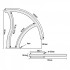 Set 2 Balustrade pentru piscine din Inox, Vivatechnix dimensiune 76.2 x 76.2 cm, Capacitate 170 kg [5]