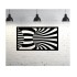 Set 2 decoratiuni perete Krodesign Spiral, negru, 25 x 45 x 1.5 cm [3]