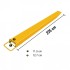 Set 2 extensii pentru furci stivuitor, Lungime totala 243 cm, Latime interioara 11.5 cm, Capacitate 2 Tone [5]