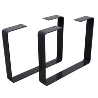 Set 2 picioare pentru banci sau masute, Vivatechnix KRO-1171, dimensiune 40x35x5 cm, Negru Set 2 picioare pentru banci sau masute, Vivatechnix KRO-1171, dimensiune 40x35x5 cm, Negru