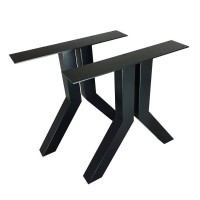 Set 2 picioare pentru banci, Vivatechnix-1272, Inaltime 41 cm Set 2 picioare pentru banci, Vivatechnix-1272, Inaltime 41 cm