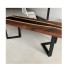 Set 2 picioare pentru masute cafea sau banci, Vivatechnix KRO-1179, dimensiune 40x20 cm [5]