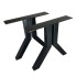 Set 2 picioare pentru mese, Vivatechnix-1271, Inaltime 71 cm [2]
