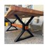Set 2 picioare pentru mese, Vivatechnix KRO-1200, dimensiune 71x71x8 cm [2]