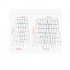 Set 2 spaliere pentru castraveti, plante agatatoare, 100x80, Pliabil [4]
