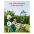 Set 2 suporturi pentru plante agatatoare, 38 x 152 cm, Otel [5]